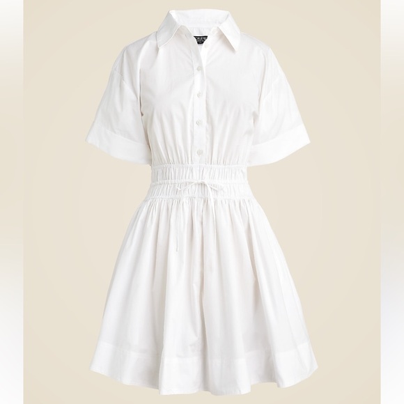 J Crew Dress 8 Elena White - Picture 4 of 8